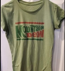 MOUNTAIN DEW GREEN TSHIRT